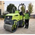 RIDE-ON double drum full hydraulic vibration road roller