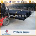 Geogrelha Biaxial PP para reforço de taludes