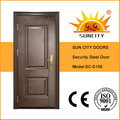 Turkish Market Popular Powder Coating Metal Steel Door (SC-S156)