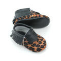 Real Leather Baby Leopard Patterns Moccasins