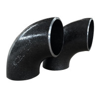 CARBON  Black STEEL  ELBOW8" 90DEG SCH60