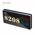 ACTOP garage door hardware door number plate