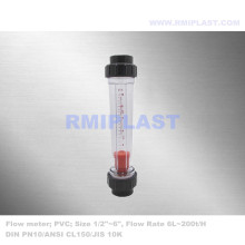 Plastic Water Flow Rate Meter