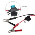 Conector de cable solar SAE con clip de cocodrilo