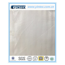 White Soft Knitted Embossing 100% Cotton Fabric