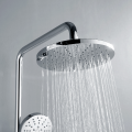 Douche jumelle compacte ronde