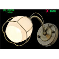 Good Quantity White Iron Bedroom/Hotel Glass Wall Lamps