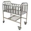 Hospital Baby Cot With Four Wheels