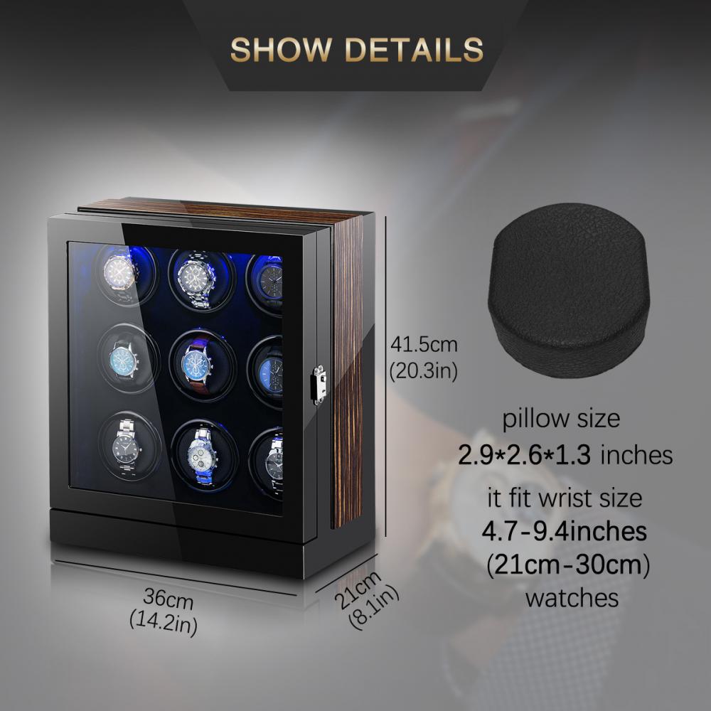 Ww 8204 Multi Rotors Watch Winder Details