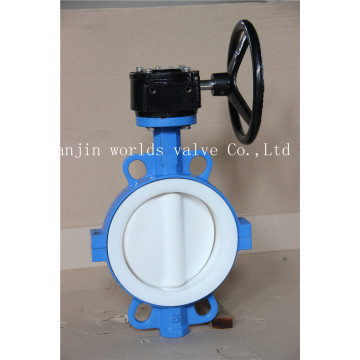 PTFE Butterfly Valve with Ce ISO Approved