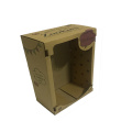 Brown small cardboard gift boxes