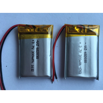 3.7 в 300mah литий-полимерный аккумулятор для беспроводной колонки (LP2X3T6)