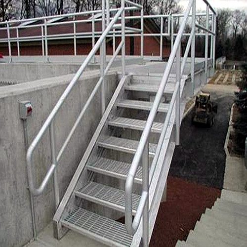 Steel Grating Stairs