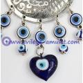 Blue Evil Eye Car Hanging Ornament with evil eyes Feng Shui Protection Evil Eye Bead