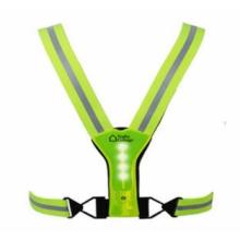 Bonjour Viz Reflex Rubber LED Safety Vest