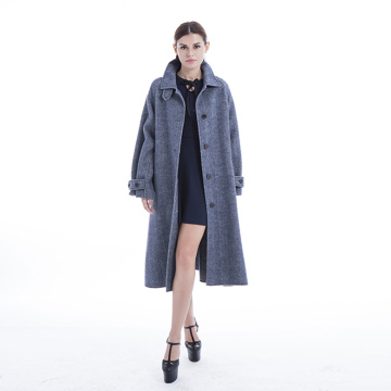 Classic style cashmere overcoat of 2019