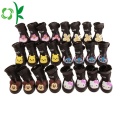 Wasserdichte Regenstiefel Silikon Jelly Color Pet Schuhe