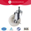 Side Braked Threaded Stem Swivel PA Industrial Caster