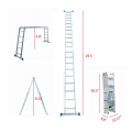 Aluminum Handrail  Folding Multi-purpose Ladder