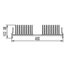 Electric heater aluminum profile extrusion molds