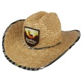 Praia chapéu panamá papel chapéu de panamá/chapéu de palha de moda
