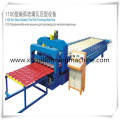 Russian Style 1100 Glazed Tile Roll Forming Machine