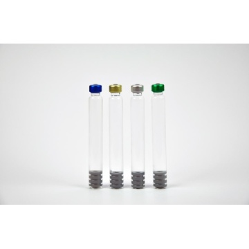 1ml Glass Cartridges With Colored Plastic Screw Cap