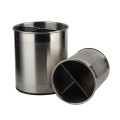 Stainless Steel Utensil Holder with Removable Divider