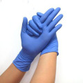 Gants d&#39;examen en nitrile jetables de haute qualité avec couleur bleue