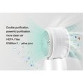 Hepa filter rohs desk fan Home Air Purifier