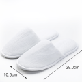 Coral fleece luxury disposable slippers anti-slip sole