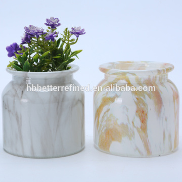 Vasos de flores de vidro baratos para casamento