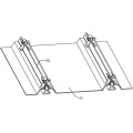 Sistema de estantería de panel solar Monta de tierra