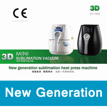 Multifunktionale Mini 3D Vakuum Sublimation Maschine für Becher (ST-1520)