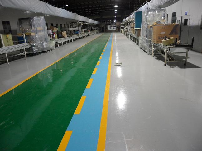 Colored Epoxy Floor Paint For Workshop