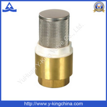 Brass Spring Check Valve with Stainess steel Strainer (YD-3003)