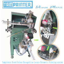 TM - 400C cilíndrico cor reconhecimento localizar cromática bebê garrafa máquina de impressão de tela