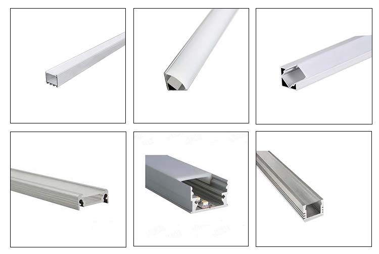 Led Strips Of Various Shapes Aluminum Profile