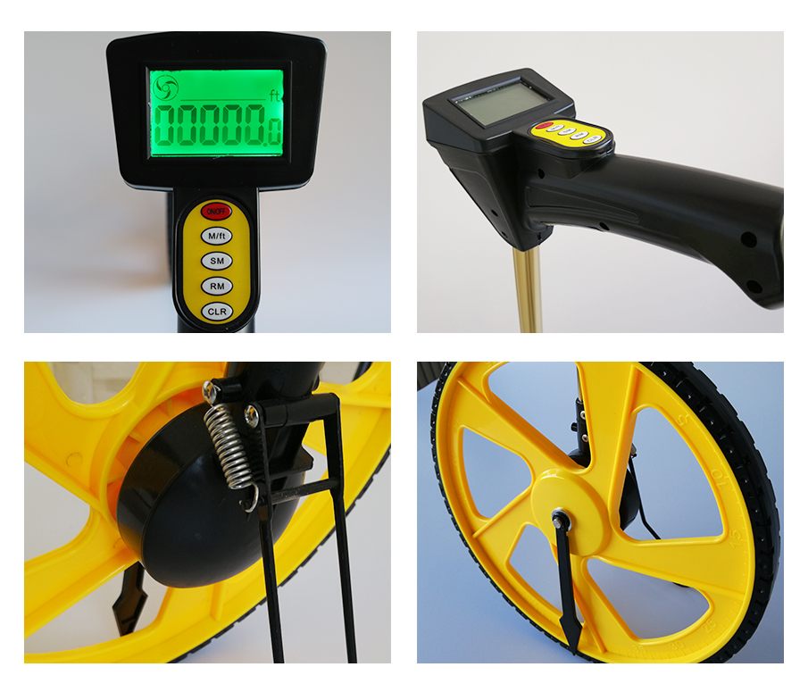 Digital Display Measuring Wheels Distance Measuring Tools