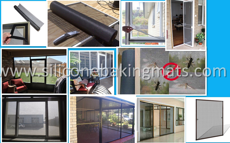 Application Of Fiberglass Insect Screen