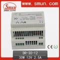 30W 12VDC DIN-Rail Sortie Simple Sortie Alimentation Dr-30-12