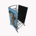 Countertop custom design metal snack display racks