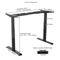 Höhenverstellbarer Sitz-Steh-Büro-Schreibtisch