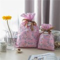 Pink Non-woven Easter Gift Bags With Tags