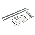 Grey Coating Sliding Door Hardware Kits