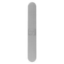 персонализированная пилочка для ногтей из нержавеющей стали, круглая металлическая пилка