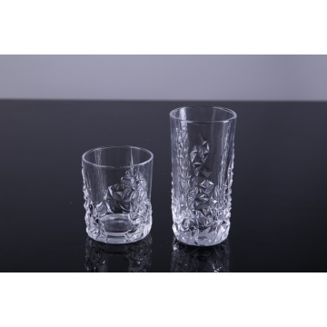 Tasses en verre de verre de cristal bon marché