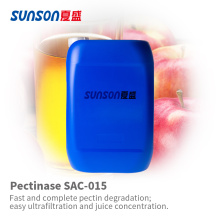 Aclaración de jugo de manzana Pectinasa SAC-015