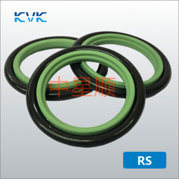 Rs tipo ptfe pistão haste vedação o-ring