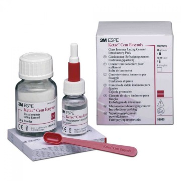 Ketac Cem Easymix vidro Ionomer Luting Cimento